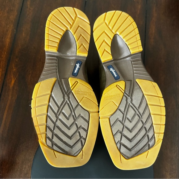 NWOT Wrangler Men's Square Moc Toe Lace-Up Boots Size 9.5 - Picture 6 of 9